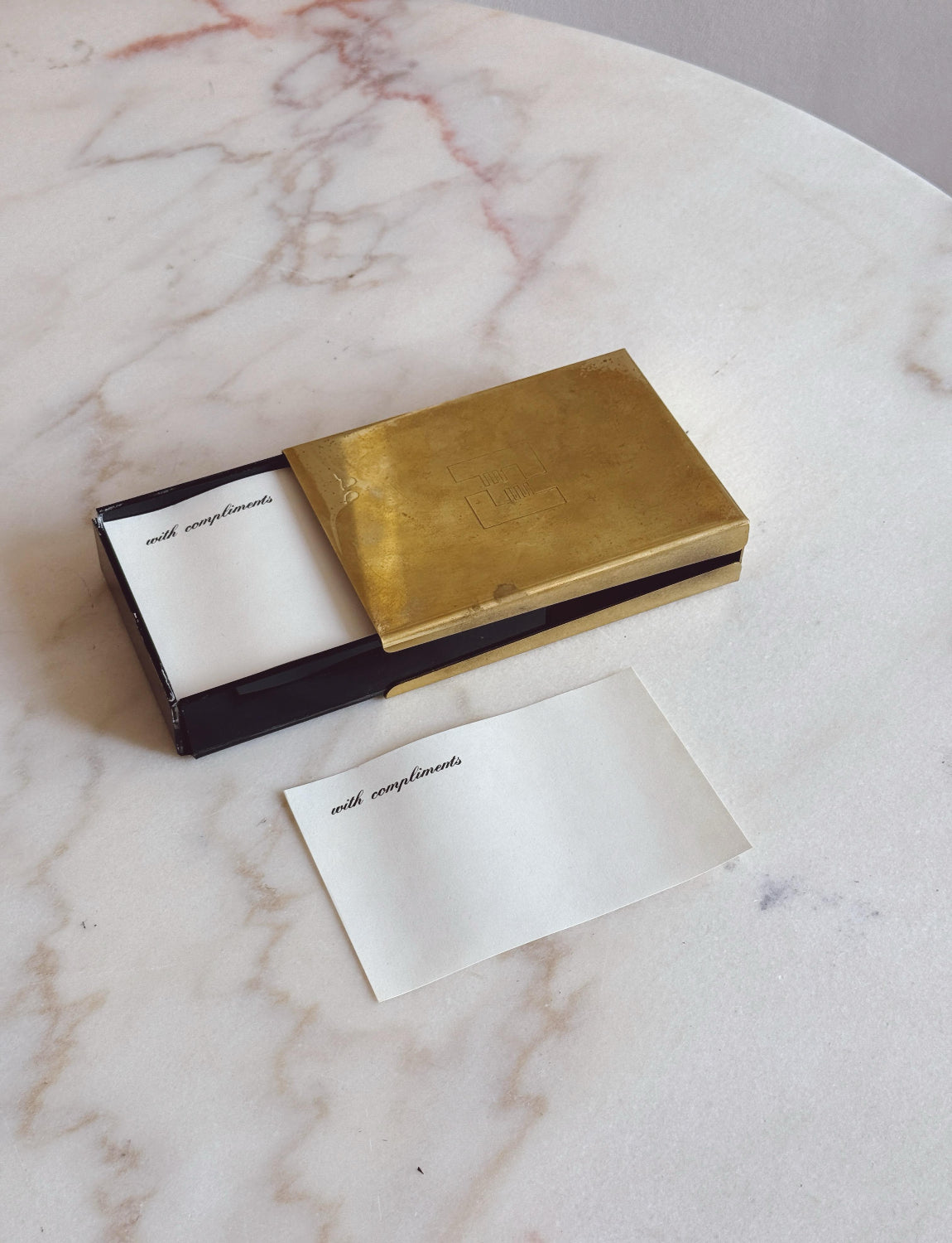 1970s Fendi Compliment Slips in Box