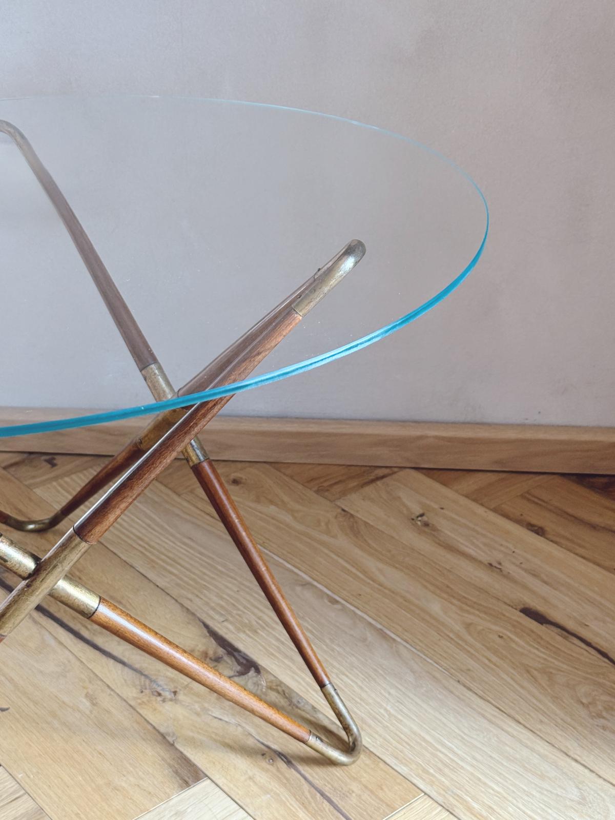 1960s Cesare Lacca Triangles Side Table