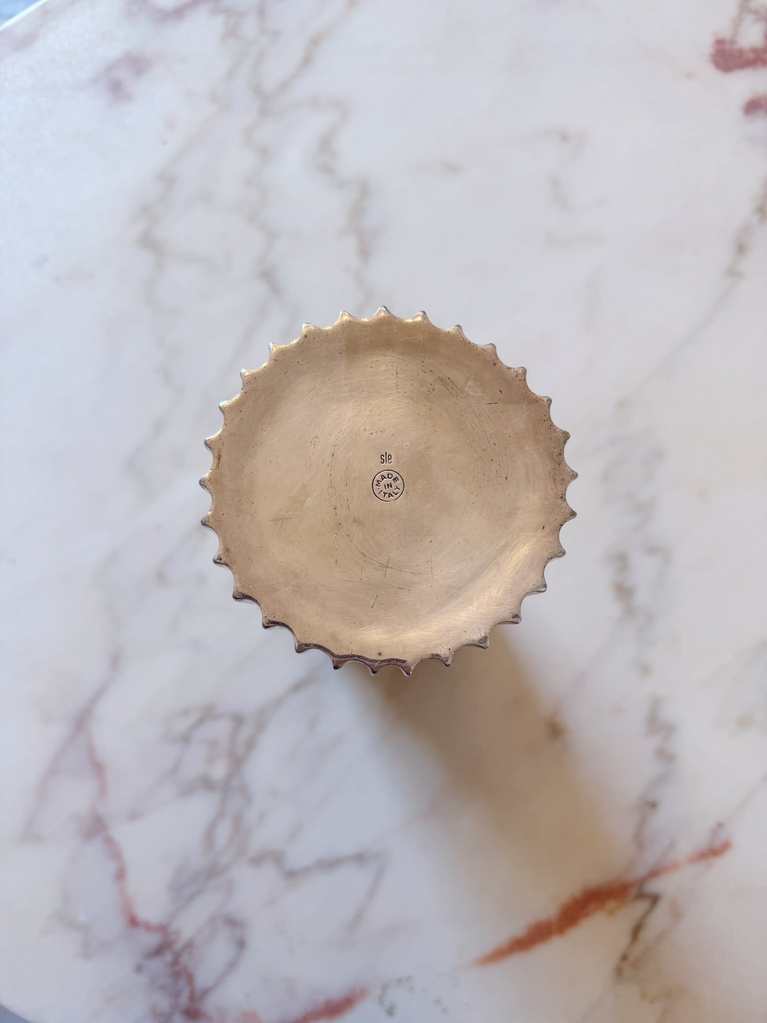 1970s Ridged Silver Wine Cooler