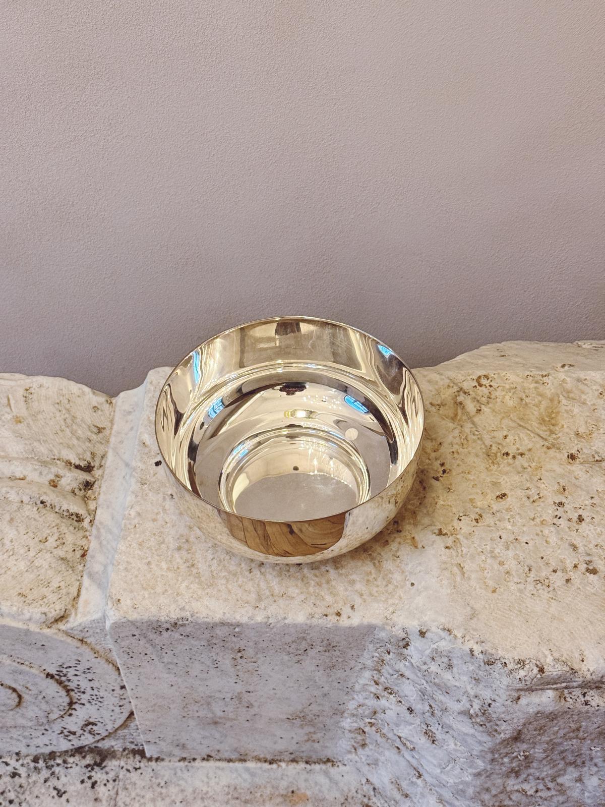 1960s Lino Sabbatini Silver Bowl