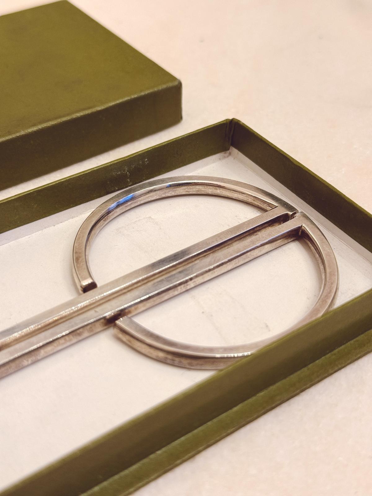 1960s Cristofle Silver 'Grape' Scissors for fruit bowls