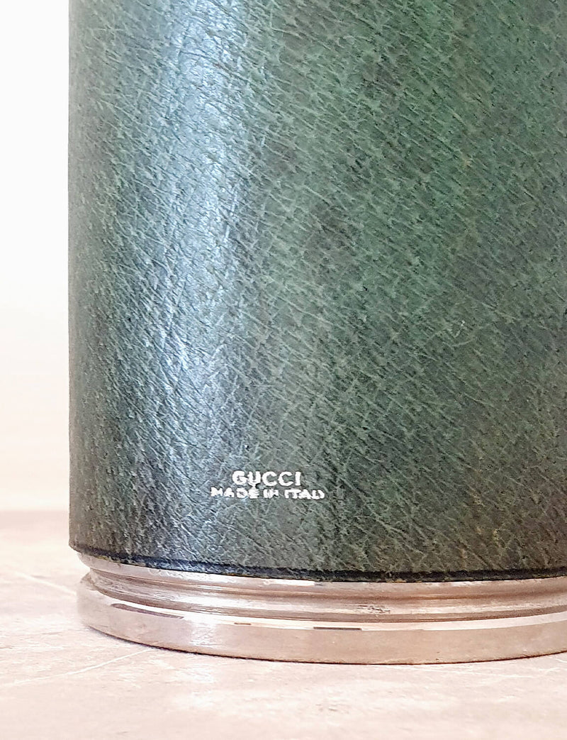 1970s Gucci Leather Thermos