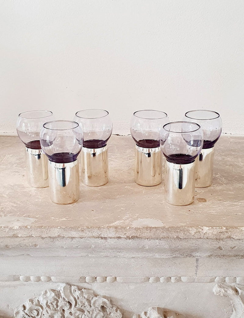 Set of Six mini Aperitivo glasses